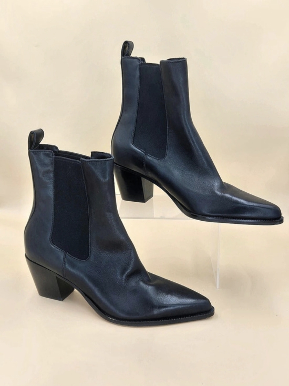 Dolce Vita Shadie H2O waterproof Black Chelsea Ankle Boots US 7.5